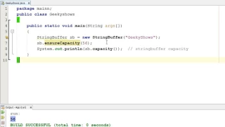 286 ensureCapacity Method in Java Programming Hindi