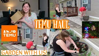 TEMU HAUL PART 2 GARDEN WITH US GARDENING INSPIRATION