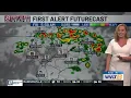Storms making way to relief ahead