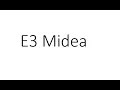 E3 error Midea air source heat pumps