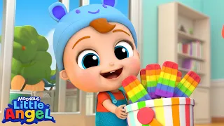 Baby John Makes Rainbow Ice Cream! 🍦 | Kids Cartoons and Nursery Rhymes