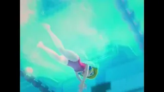 Peach Swimming Underwater Mario And Sonic At The Rio 2016 Olympic Games Arcade Edition