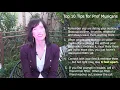 Top 10 Career Tips for Professional Musicians Jennifer Heemstra MSU 2020