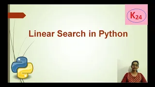Linear search in python Python program for linear search