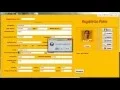 Simple Registration Application Java Swing