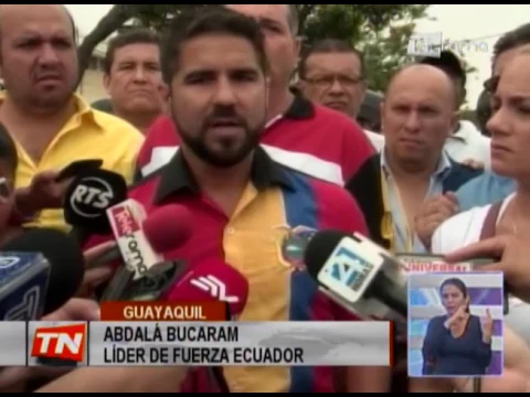 Policía nacional redobló seguridad en delegación electoral del Guayas