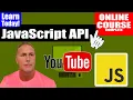 YouTube API JavaScript Setup to Connect AJAX JavaScript WebDev Part 2