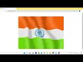 Animated Indian Flag using Html and CSS