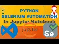 Selenium Automation in Jupyter Notebook Extracting Google Search Results