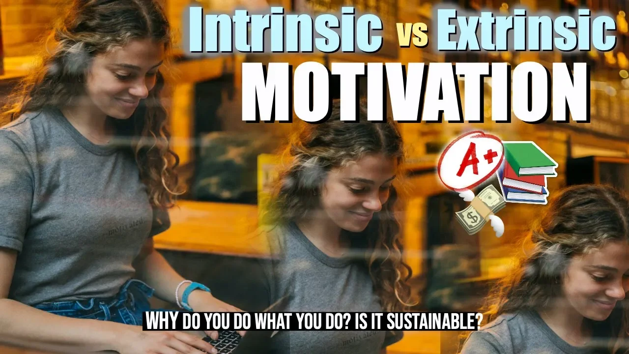 Intrinsic vs Extrinsic Motivation. 🌟 | Motivated Mondays