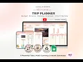 Google Sheets Trip Planner Tutorial Track Budget Expenses Itinerary Packing List