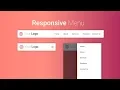 Simple responsive sliding menu navigation using html css jquery