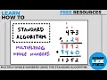 Multiplication Standard Algorithm 8 Detailed Practice Problems