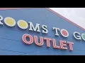 Come with me to Rooms To Go Outlet