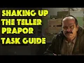 SHAKING UP THE TELLER - PRAPOR MISSION