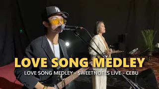 love song medley sweetnotes live cebu waterfront