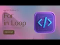 For in Loop Lecture 13 YH Developers