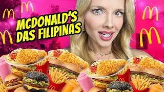 PROVEI O CARDÁPIO DO MC DONALDS NAS FILIPINAS!! MUITO DIFERENTE!