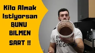 24 SAAT KİLO ALMA BESLENMESİ  | BULK BÖLÜM : 1. 