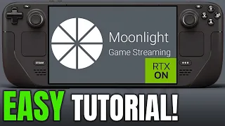 Play ANY PC Game on Steam Deck Remotely with Moonlight - BEST Quality and Latency TUTORIAL