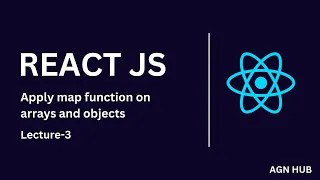 Mastering the map Function in React JS Arrays Objects Made Easy Lecture 3
