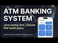 ATM Finished Building Structures of Banking System Java DIT101 RSU Rangsit U 2026