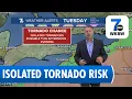 Scattered Storms and Possible Tornado Threat in Western New York Today