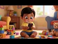 👶 Good Habits for Kids | Cute Baby Cartoon 😍 | Wake Up Early, Brush Teeth & Sleep Early