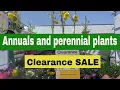 Kinds of Annuals and perennials flowers on Clearance SALE at LOWES