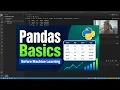 Learning Data Science ML AI Part 1 Pandas Basics Before Machine Learning