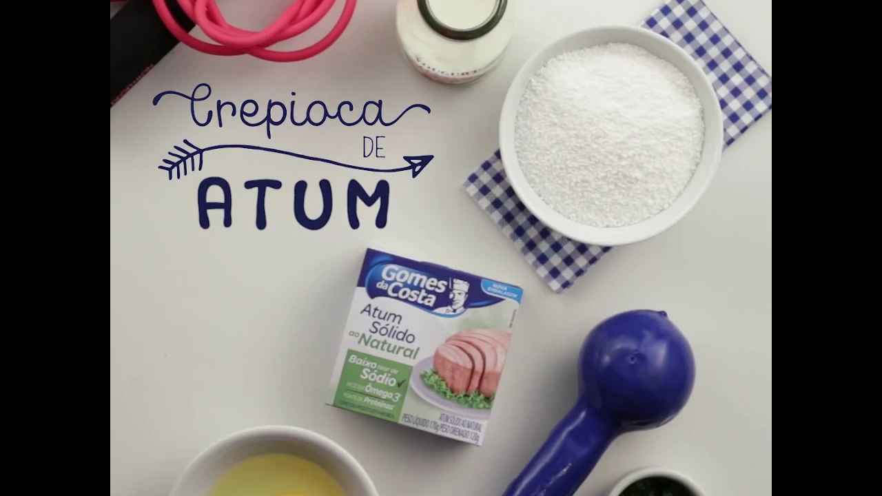 CREPIOCA DE ATUM, PARA UM DIA LEVE E SIMPLES