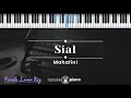 Download Lagu Sial - Mahalini (KARAOKE PIANO - FEMALE LOWER KEY)