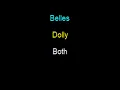 Belles & Dolly Parton  - Son of Jolene - clay wood karaoke