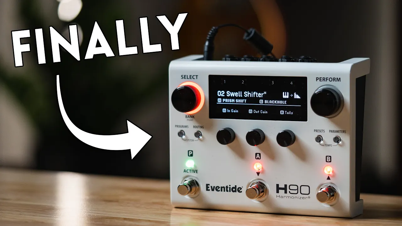 Eventide H90 Harmonizer - The long awaited successor to the legendary H9 Eventide H90 Harmonizer - The long awaited successor to the legendary H9
