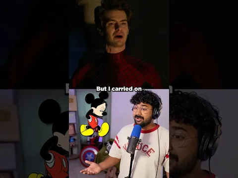 What if Spider-man was Mickey Mouse?!? #voiceactor #comedy #spiderman #andrewgarfield