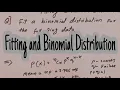 Fitting Binomial Distribution Probability Statistics