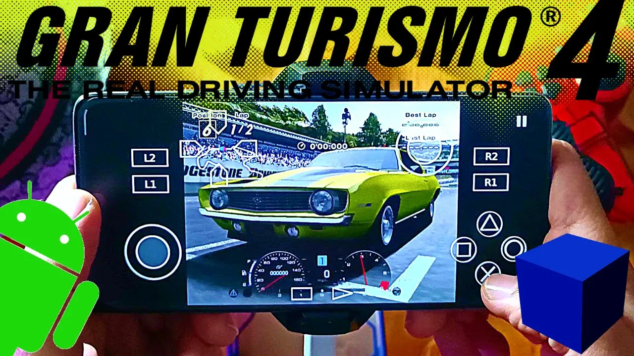 Gran Turismo 4 AetherSX2 - PS2 Emulator Android Gameplay - 2023