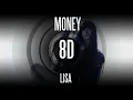 Download Lagu 𝟴𝗗 𝗠𝗨𝗦𝗶𝗖 | MONEY - LISA  | Use headphones🎧🎧🎧