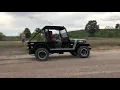 Mahindra Roxor high speed testing