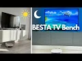 IKEA Besta TV Bench with 3 doors LAXVIKEN