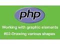 Drawing line rectangle circle in image - PHP Working with graphic elements