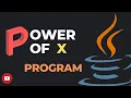 To Check if a Number has a Power for X JAVA