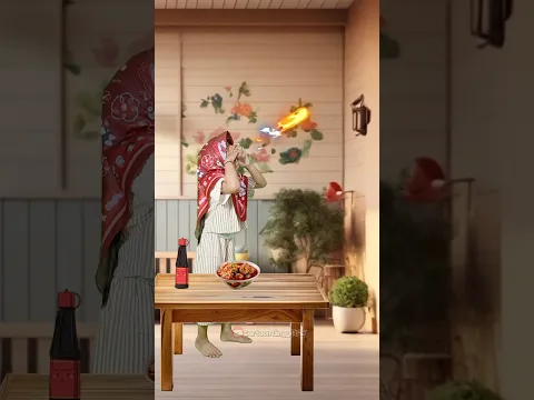 Lingga Kasih Saus Pedas Diam-Diam! 🌶️😂 Inggit Langsung Kepedasan! #funnyshorts #viralshorts