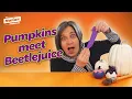 Pumpkins Meet Beetlejuice in Spooky Halloween Decor