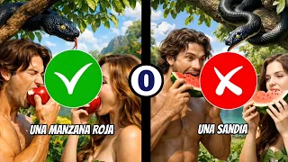 ¿Cúal Fue la fruta PROHIBIDA que comieron ADAN Y EVA ? | Trivias de Jesús.🙏❤️📖