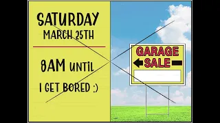Neighborhood Garage Sale in Oklahoma City