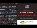 Python Tutorials Lists Built-In Functions Day-20 By Ashwath M Shetty