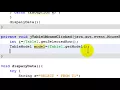 7 click on jTable to show data
