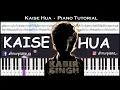 Download Lagu ♫ KAISE HUA (Kabir Singh)|| 🎹 Piano Tutorial + Sheet Music (with English Notes) + MIDI