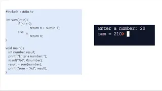 Recursion in C 17 b